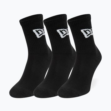 New Era Flag Crew zokni 3 pár fekete