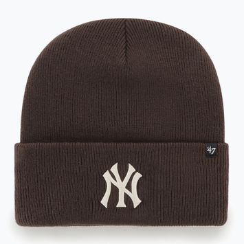 Téli sapka 47 Brand MLB New York Yankees Haymaker brown