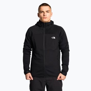 Férfi trekking pulóver The North Face Canyonlands High Altitude Hoodie fekete
