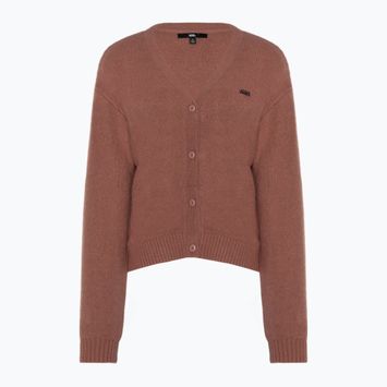 Női pulóver Vans Hadley Relaxed Cardigan whithered rose