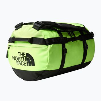 Utazótáska The North Face Base Camp Duffel S 50 l safety green/black