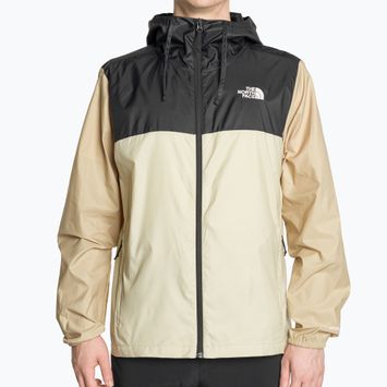 Férfi széldzseki  The North Face Cyclone 3 gravel/black/khaki