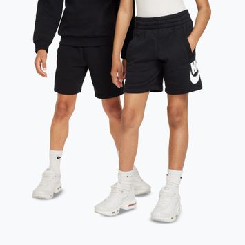 Gyerek rövidnadrág Nike Sportswear Club Fleece black/white