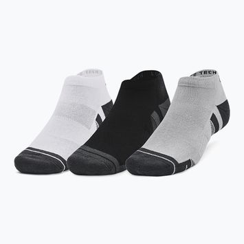 Under Armour Performance Tech Low zokni 3 pár mod szürke/fehér/sugárszürke