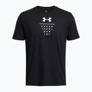 Under Armour Basketball Net Icon fekete/fehér férfi póló