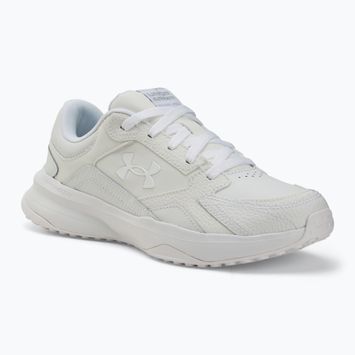 Under Armour Edge Leather fehér/fehér/halószürke férfi edzőcipő