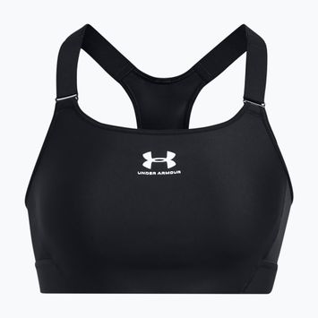 Under Armour HeatGear Armour High fekete/fehér edzőmelltartó