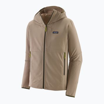 Férfi Patagonia R1 TechFace Hoody seabird szürke melegítőfelső