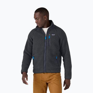 Férfi Patagonia Retro Pile szurok kék w/endless kék trekking pulóver