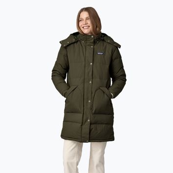 Női pehelykabát Patagonia Downdrift Parka pine needle green