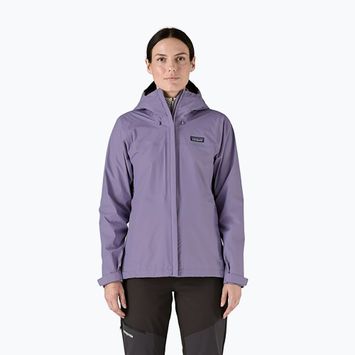Női Patagonia Torrentshell 3L esőkabát beton lila