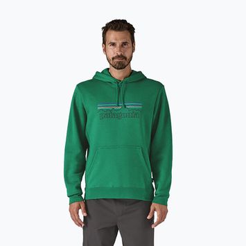Patagonia P-6 Logo pulóver Uprisal p-6 outline/heartleaf zöld