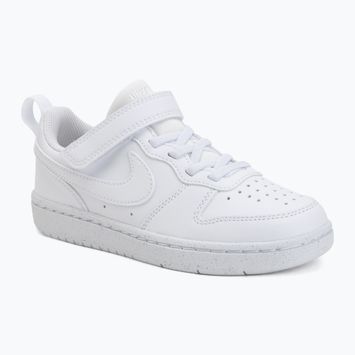 Gyerekcipők Nike Court Borough Low Recraft white/white/white