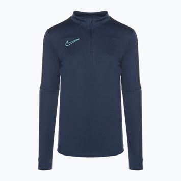 Nike Dri-Fit Academy23 midnight navy/fekete/közepes tengerészkék/hipertürkiz gyermek futball hosszú ujjú