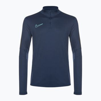 Férfi Nike Academy Dri-Fit 1/2-Zip midnight navy/fekete/night navy/hyper türkiz labdarúgó hosszú ujjú