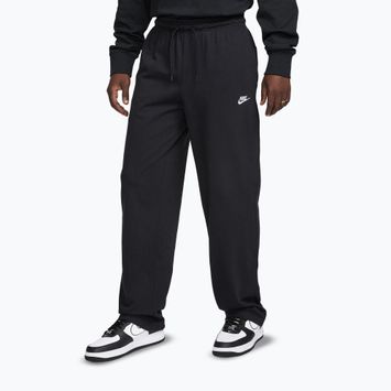 Férfi nadrág Nike Sportswear Club Knit Open-Hem black/white