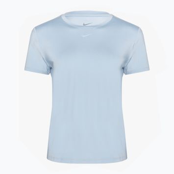 Női Nike One Classic Dri-Fit világos páncélkék/fekete futópóló