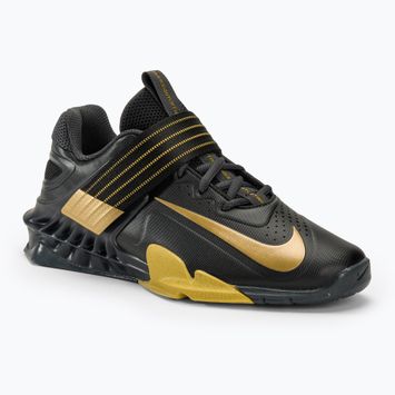 Súlyemelő cipő Nike Savaleos black/met gold antgracite inUszonyite gold