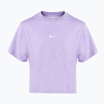 Nike Sportswear gyermek póló hortenzia/fehér