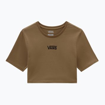 Női Vans Flying V Crew Crop Ii otter póló
