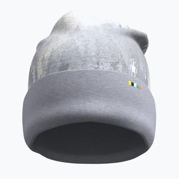 Sapka Smartwool Merino Reversible Cuffed light gray foggy pines