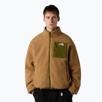 Férfi dzseki The North Face Yumiori Reversible erdei olíva/használati barna