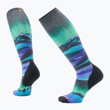 Smartwool női sí zokni Ski Targeted Cushion Compression Print OTC fekete