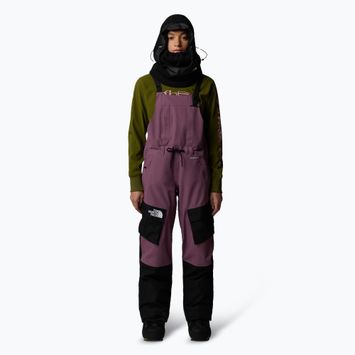 Női sínadrág The North Face Dragline Bib midnight mauve/black
