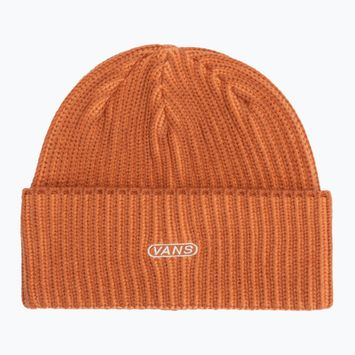 Vans Nesbit Cuff Beanie vörösesbarna sapka