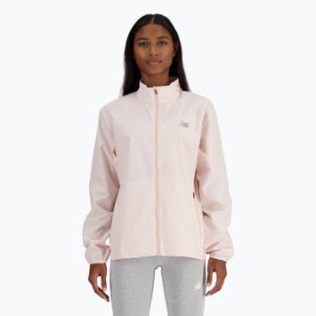 Női New Balance Active Woven Jacket rózsaszínű