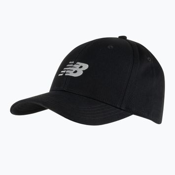 Baseballsapka New Balance 6 Panel Structured Snapback black