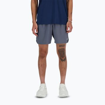 Férfi New Balance RC Seamless 7" futó rövidnadrág grafit
