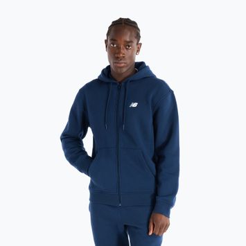 Férfi New Balance Core Brushed Full Zip melegítőfelső navy