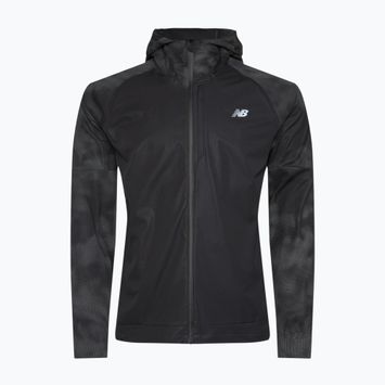 Férfi futókabát New Balance Seasonal Premium Print black