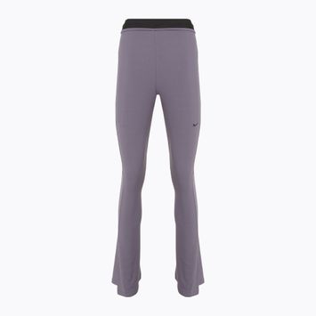 Női leggings Nike Sportswear Chill Knit Mini-Rib Flared daybreak/fekete