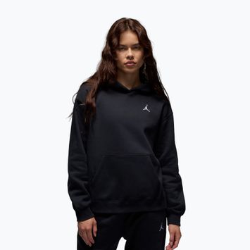 Női pulóver Jordan Brooklyn Fleece Hoodie fekete/fehér