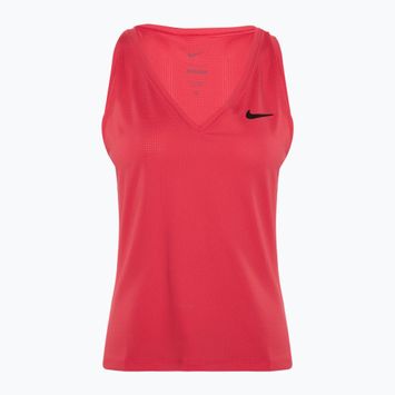 Női tenisz felső Nike Court Dri-Fit Victory Tank aszter rózsaszín/fekete