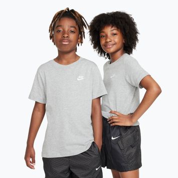 Gyermek póló Nike Sportswear dark grey heather