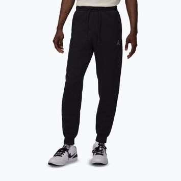 Férfi nadrág Jordan Brooklyn Fleece black/white