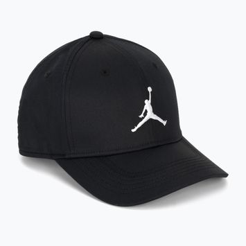 Jordan Rise Structured baseballsapka Curved-Bill fekete/fehér