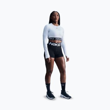 Női rövidnadrág Nike Pro Sculpt High Waisted 3" Biker fekete/fehér