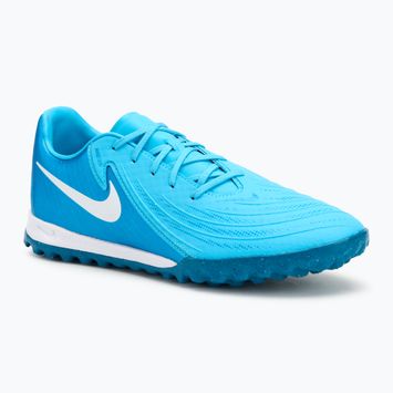 Férfi futballcipő Nike Phantom GX 2 Academy TF blue fury/white