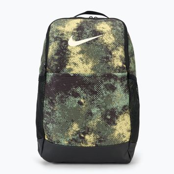 Sporthátizsák Nike Brasilia 9.5 24 l oil green/black/coconut milk