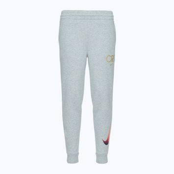 Nike CR7 Club Fleece gyermek nadrág világos füstszürke / sörény / metál arany
