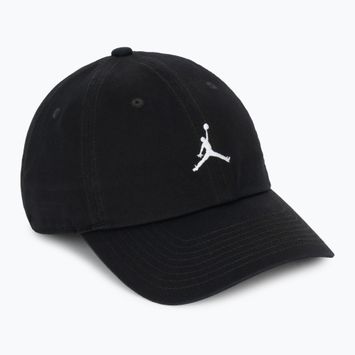 Jordan Club Unstructured baseballsapka Curved-Bill fekete/fehér