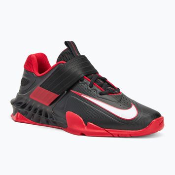 Nike Savaleos fekete/fehér/egyetemi piros súlyemelő cipő