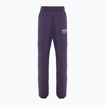 Női nadrág Nike Sportswear Fleece dark raisin