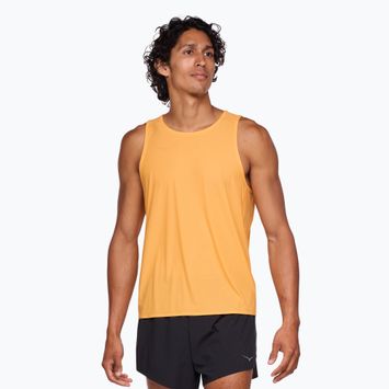 Férfi futótrikó HOKA Airolite Run Tank solar flare