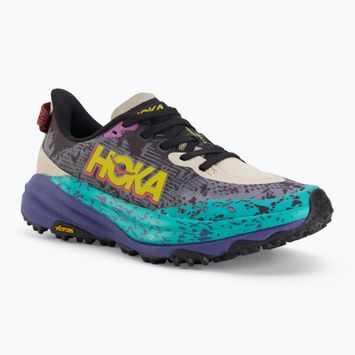 Női futócipő HOKA Speedgoat 6 oatmeal/mountain iris
