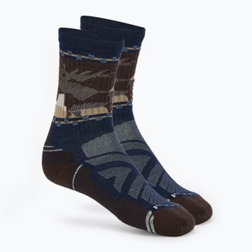 Smartwool Hike Light Cushion Mountain Moose Crew zokni tengerészgyalogos zokni